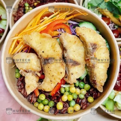  Cơm Gạo Lứt Cá Basa sốt Chanh Dây