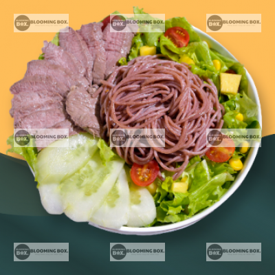 Bún Gạo Lứt Trộn Bò