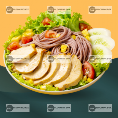 Bún Gạo Lứt Gà Nướng Mật Ong