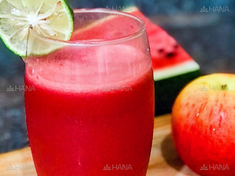 Nước Ép Dưa Hấu-Táo
