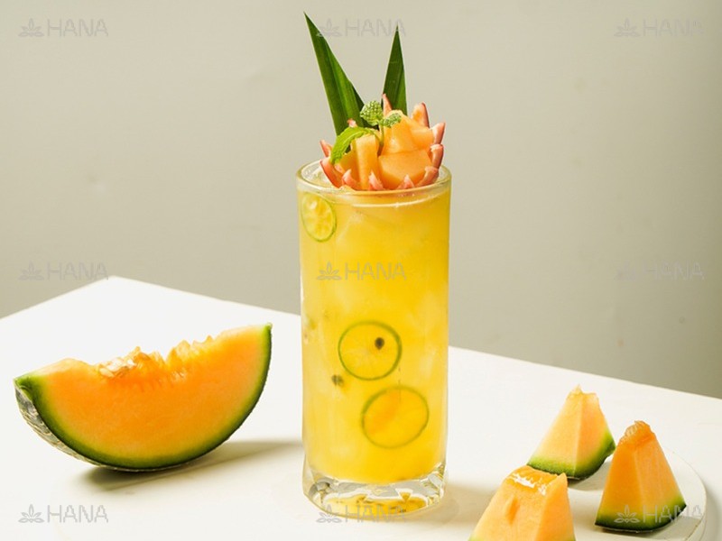 Nước Ép Dưa Lưới-Chanh Dây