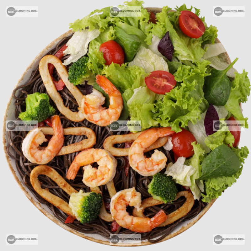 Bún Lứt Trộn Hải Sản